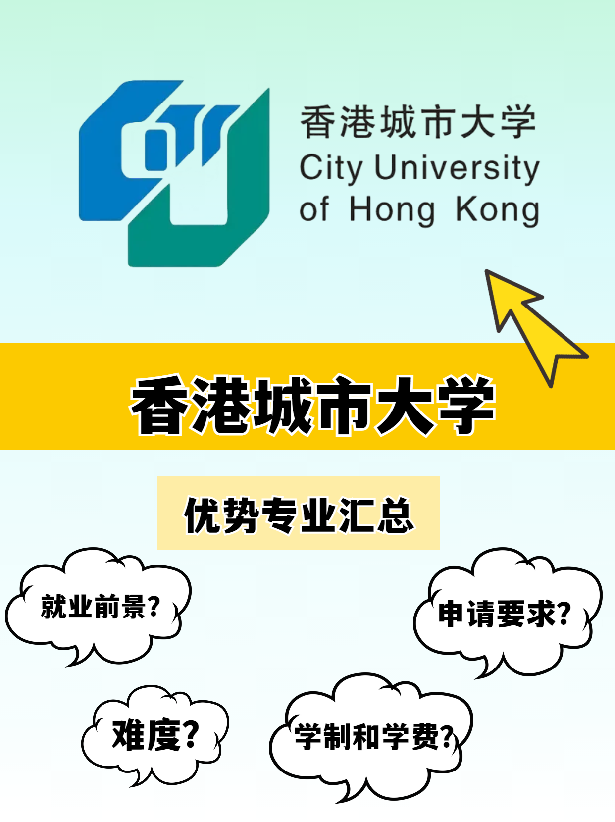 香港城市大學的優(yōu)勢專業(yè)有哪些？