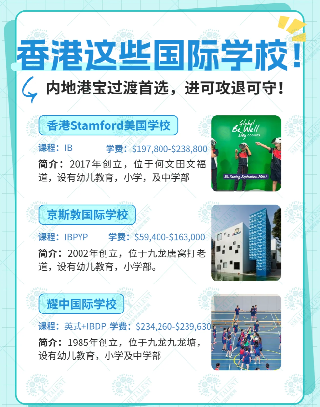 這15所香港國際學校 適合新移民家庭插班過渡
