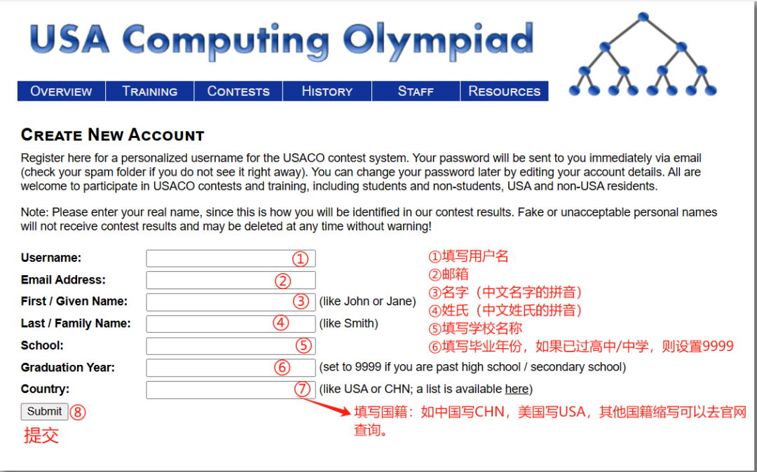USACO競賽報名流程詳解，USACO競賽備考建議