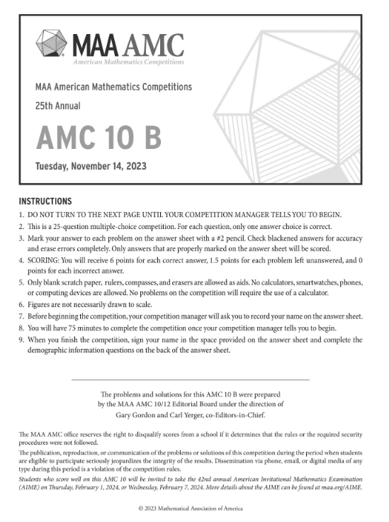 AMC10考試內(nèi)容相當(dāng)于課內(nèi)什么難度？6-9年級如何規(guī)劃~
