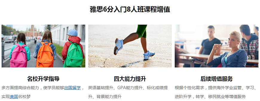 留學(xué)雅思托福國際課程培訓(xùn)