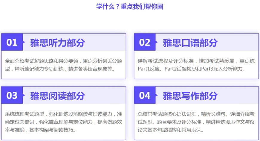 留學(xué)雅思托福國(guó)際課程培訓(xùn)