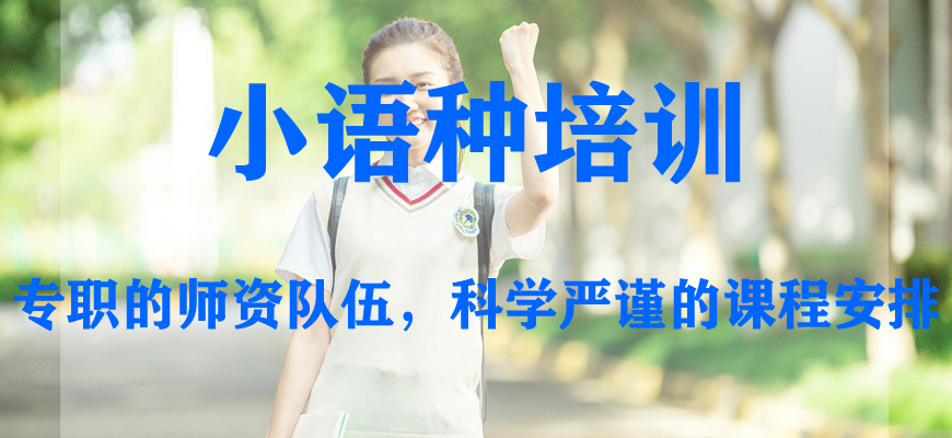 小語種培訓(xùn)